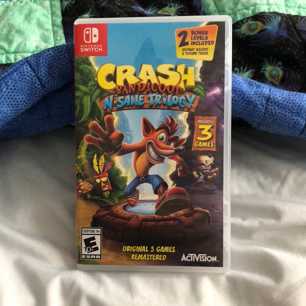 Nintendo Switch Crash Bandicoot N-Sane Trilogy